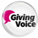 Image of Giving Voice UK Twibbon Speech Bubble